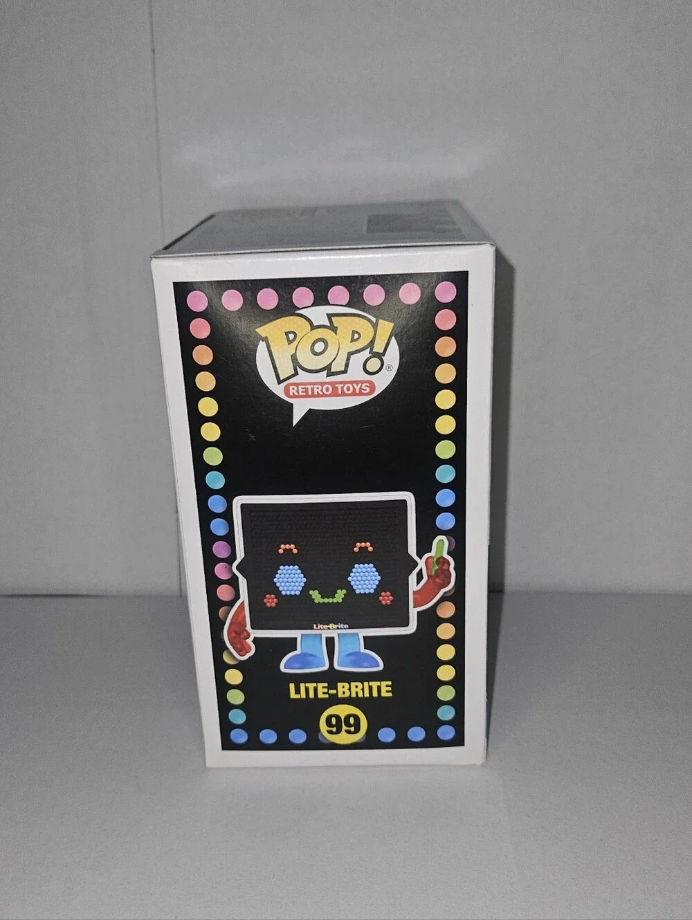 Funko Pop Vinyl Retro Toys Hasbro - Lite Brite # 99 With Pop Protector